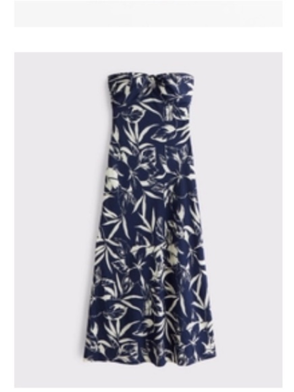 Abercrombie Strapless Knot Maxi Dress Size XL Petite